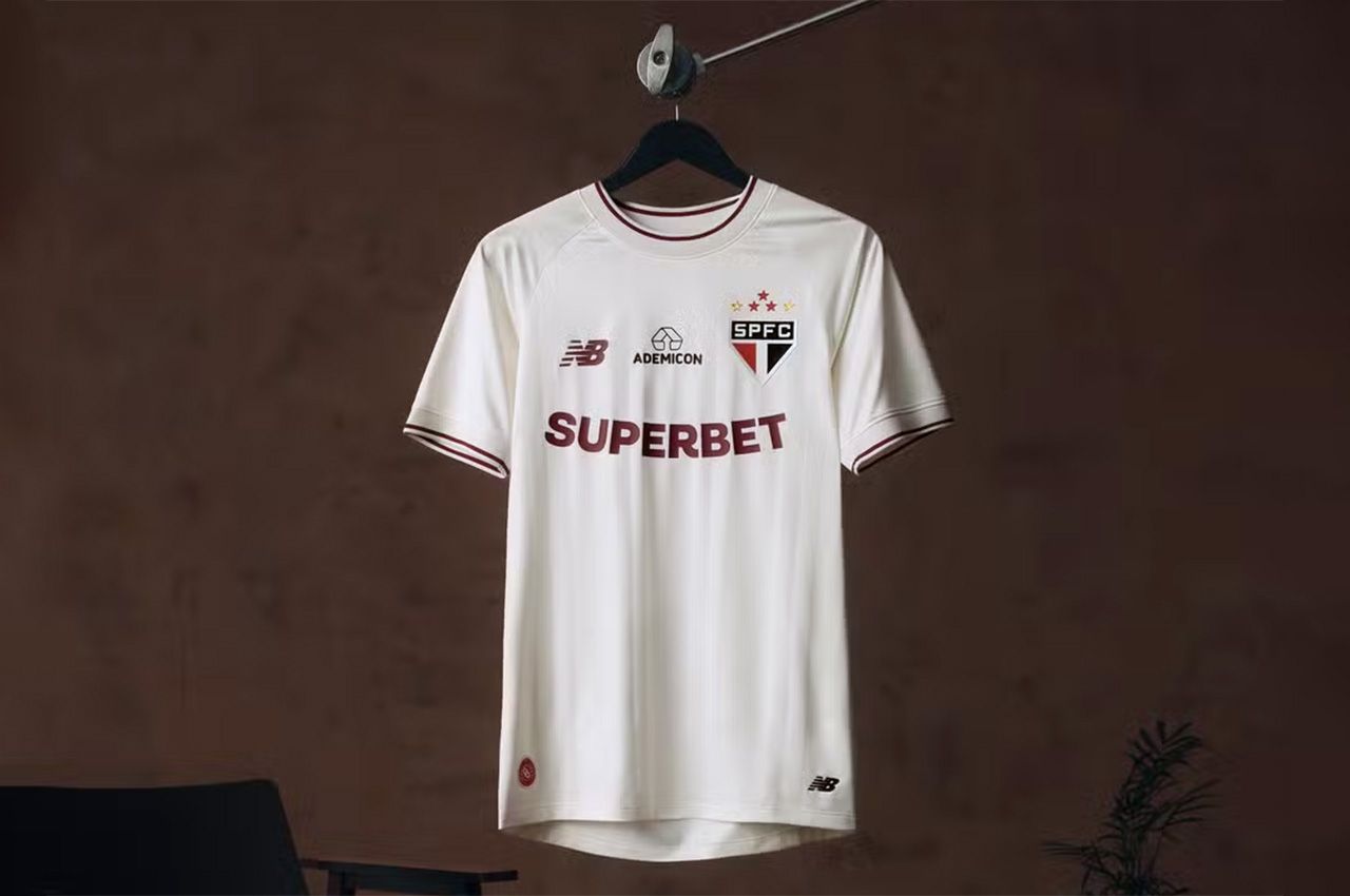 São Paulo lança terceiro uniforme para a temporada