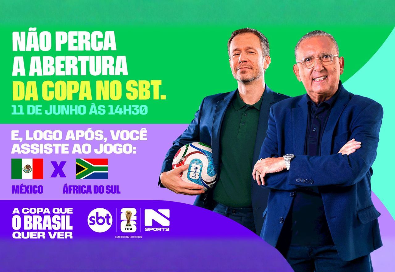 SBT e N Sports transmite México x África do Sul na Copa SBT e N Sports transmite México x África do Sul na Copa