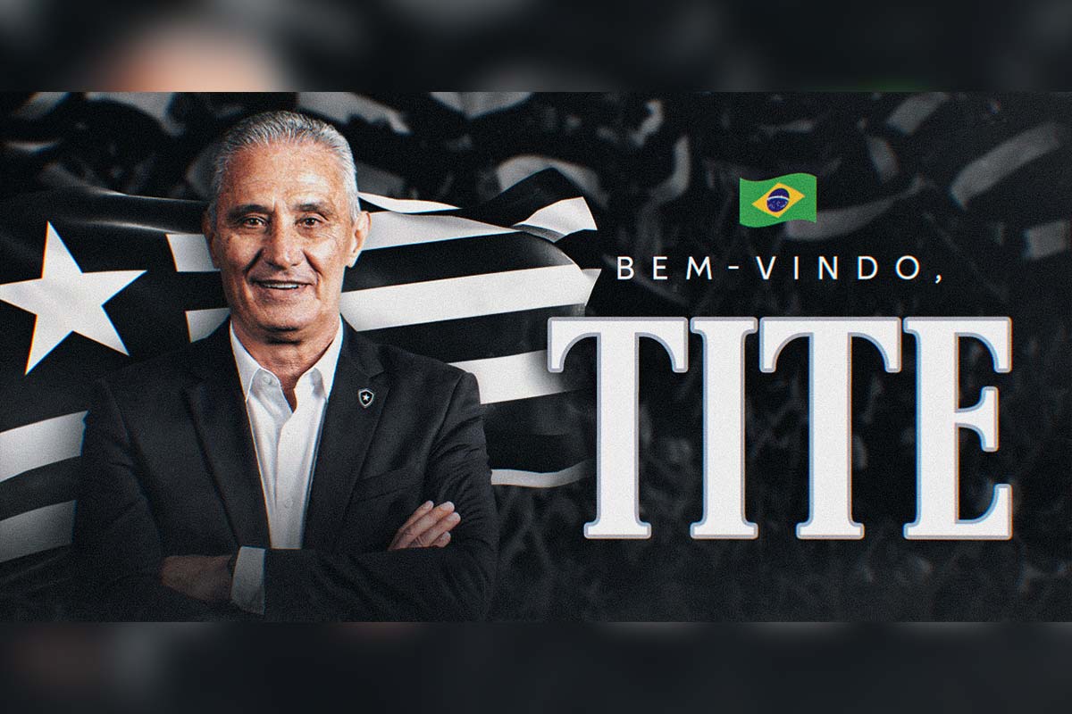 Botafogo anuncia Tite e fecha contrato longo com o treinador