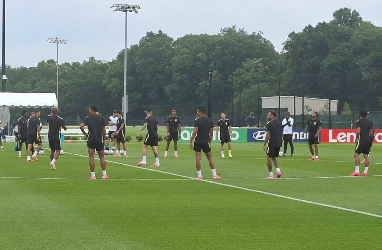 Seleção faz ajustes finais na véspera do jogo contra Haiti Seleção faz ajustes finais na véspera do jogo contra Haiti