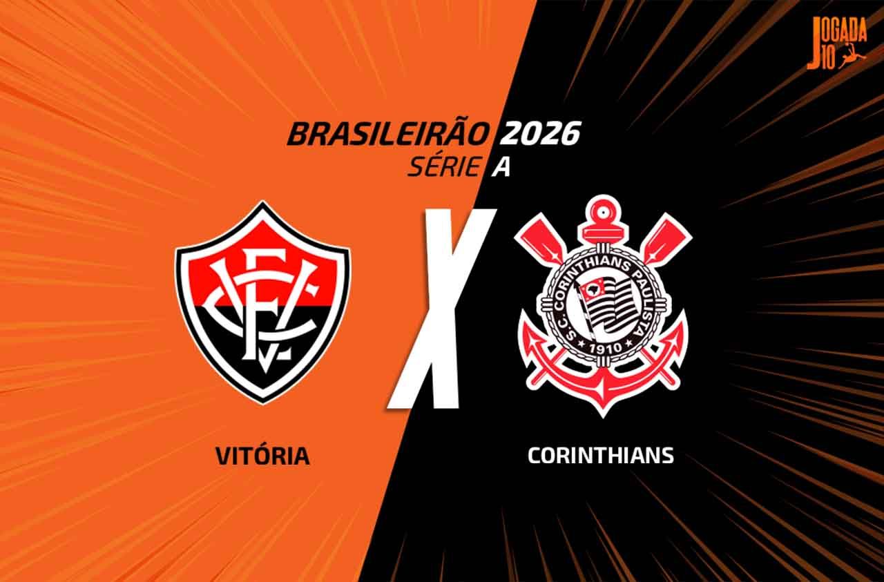 Imagem da noticia Vitória x Corinthians: onde assistir, escalações e arbitragem
