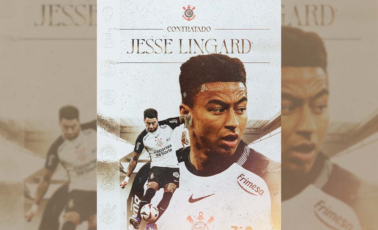 Imagem da noticia Corinthians anuncia a contratação do inglês Jesse Lingard