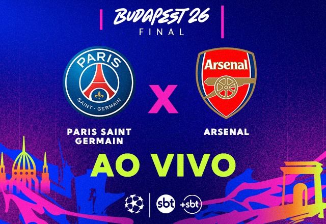 Ao vivo: assista PSG x Arsenal na final da Champions