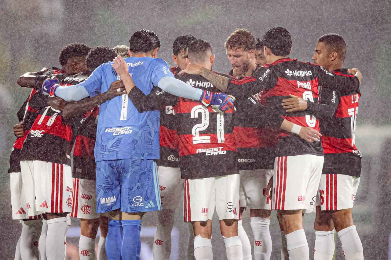 Jogadores do Flamengo que ainda não completaram 13 jogos