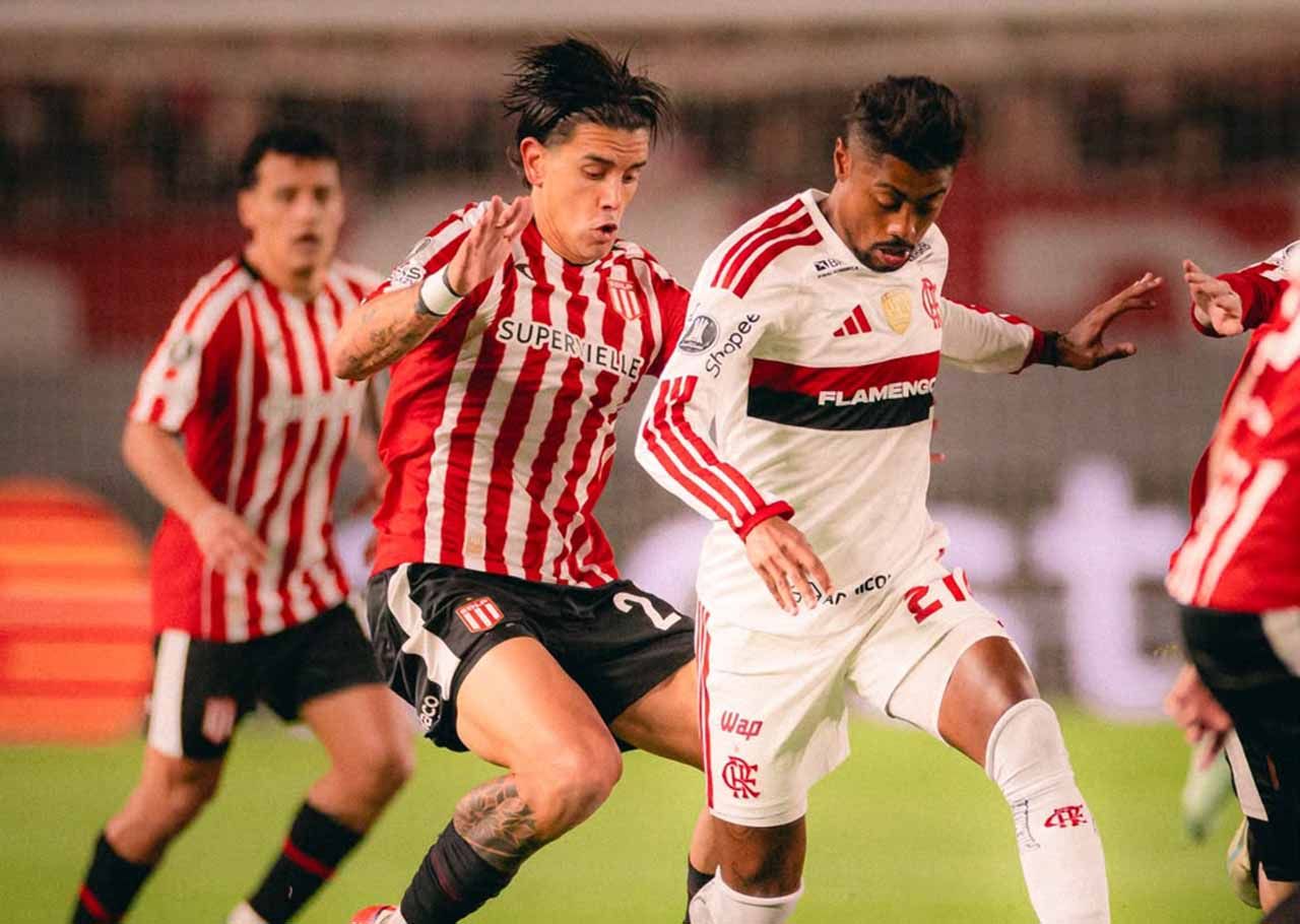 Flamengo empata sem gols com Estudiantes na Argentina Flamengo empata sem gols com Estudiantes na Argentina