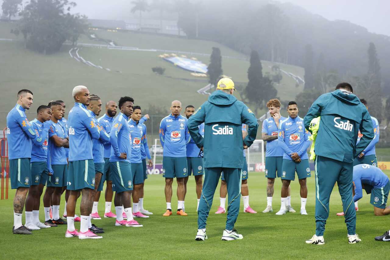 Veja a programação da Seleção Brasileira após chegar nos EUA
