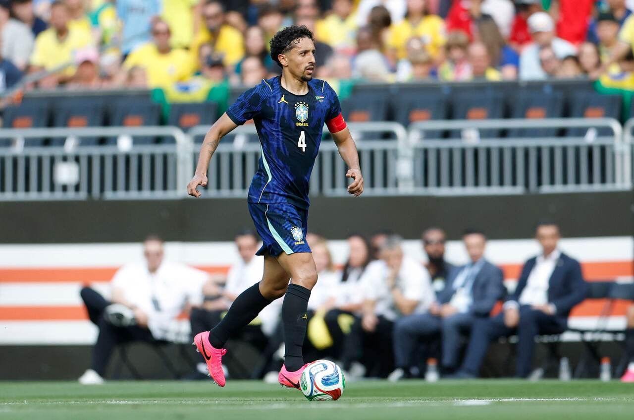 Marquinhos alcança top-10 histórico na seleção Marquinhos alcança top-10 histórico na seleção