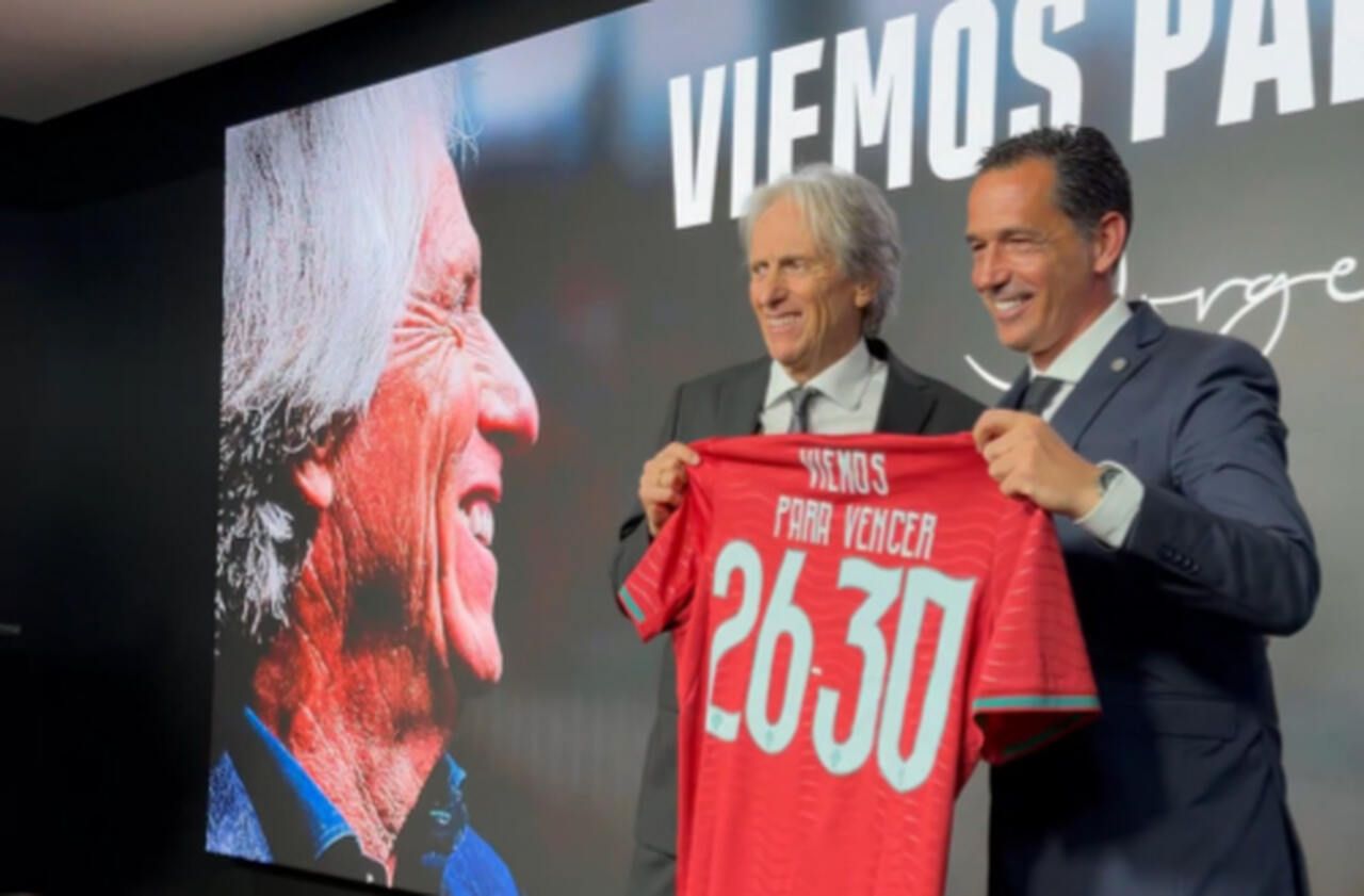 Jorge Jesus lembra conversa com Neymar: "Tu, finish"