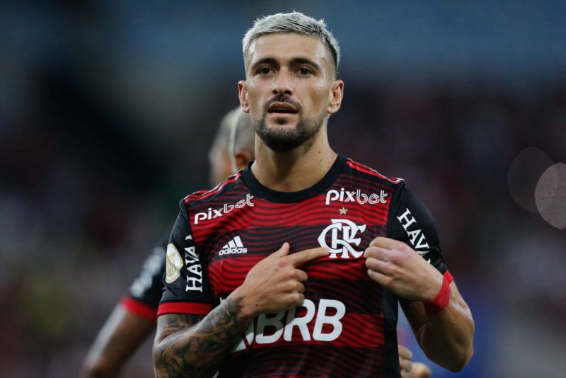 Arrascaeta teve atuação destacada em goleada pela Libertadores (Foto: Gilvan de Souza | Flamengo)