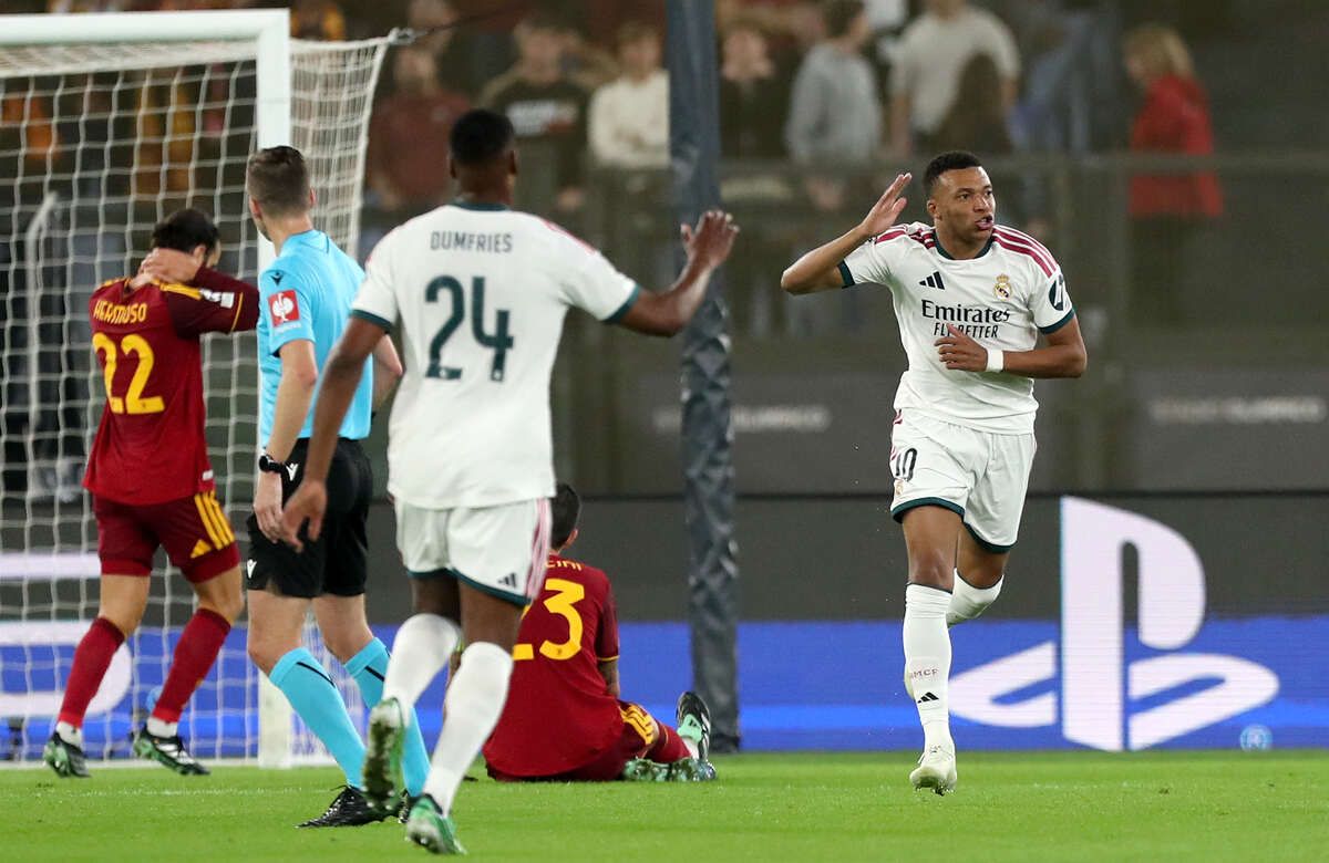 Endrick brilha e Real Madrid vira sobre Roma Endrick brilha e Real Madrid vira sobre Roma