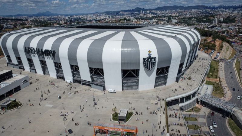 Jogo acontecerá na Arena MRV (Foto: Pedro Souza/Atlético)