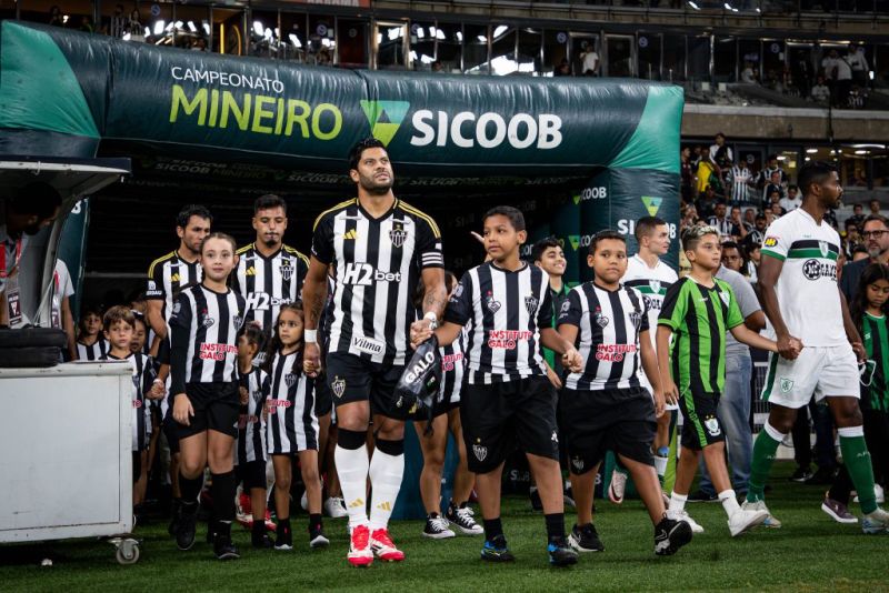 Atlético-MG recebe o América pelo confronto de ida da final do campeonato Mineiro
