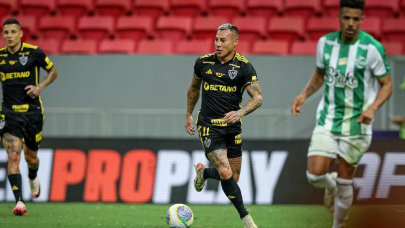 Atlético-MG enfrenta o Juventude pelo Brasileirão. (Foto: Pedro Souza/Atlético)