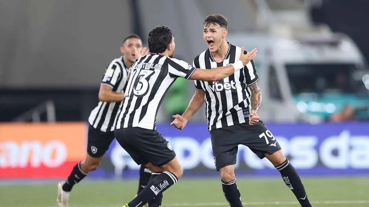 Botafogo marca no final e vence o Santos no Brasileirão Botafogo marca no final e vence o Santos no Brasileirão