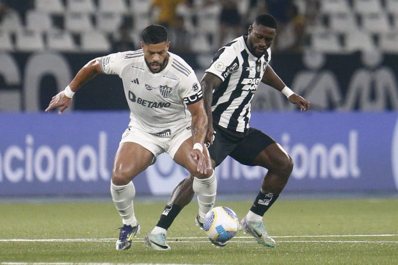 Botafogo x Atlético-MG (Foto: Vitor Silva/Botafogo)