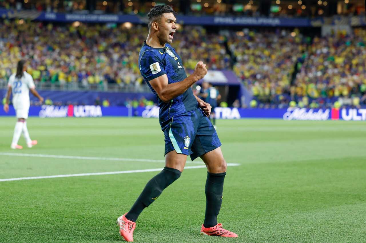 Casemiro foi o jogador que mais correu em vitória do Brasil