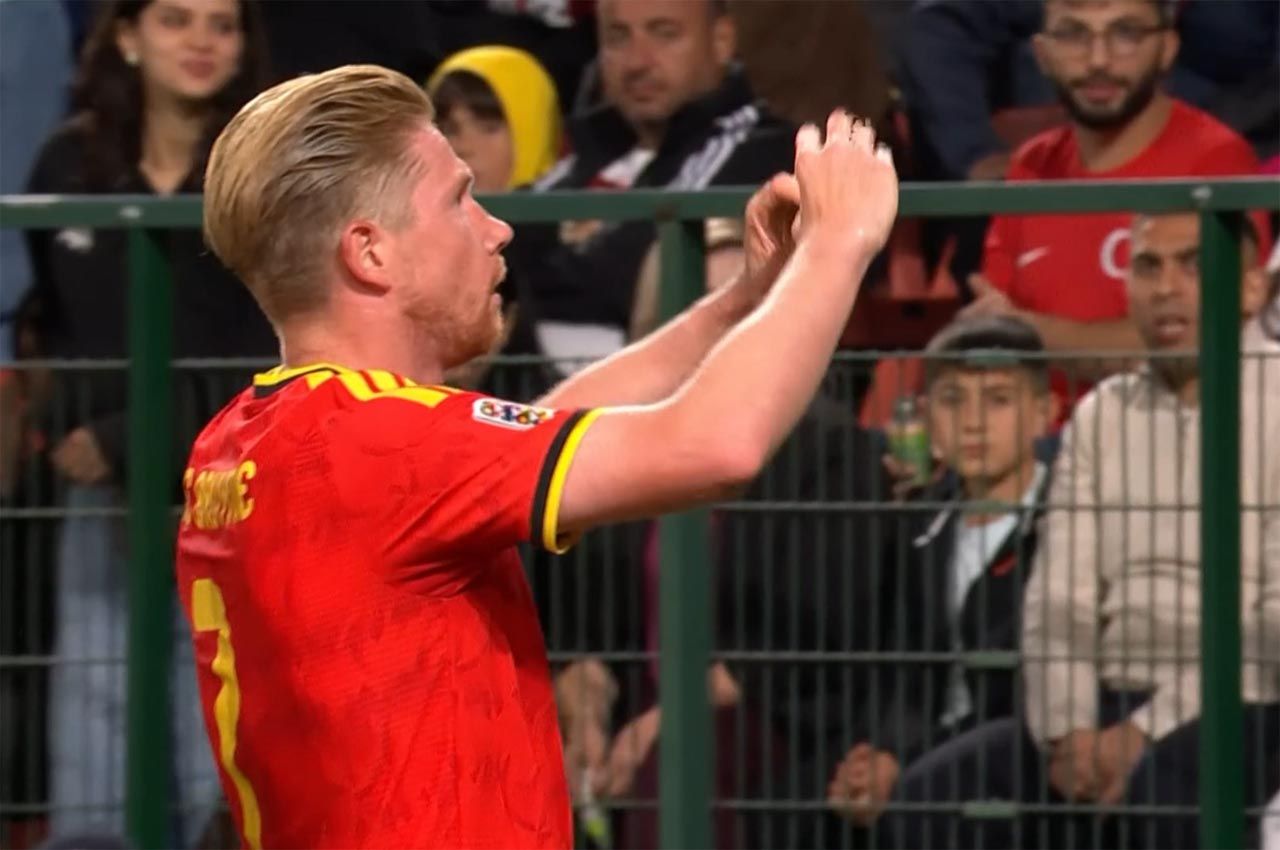 De Bruyne brilha, e Bélgica vence Turquia na Liga das Nações