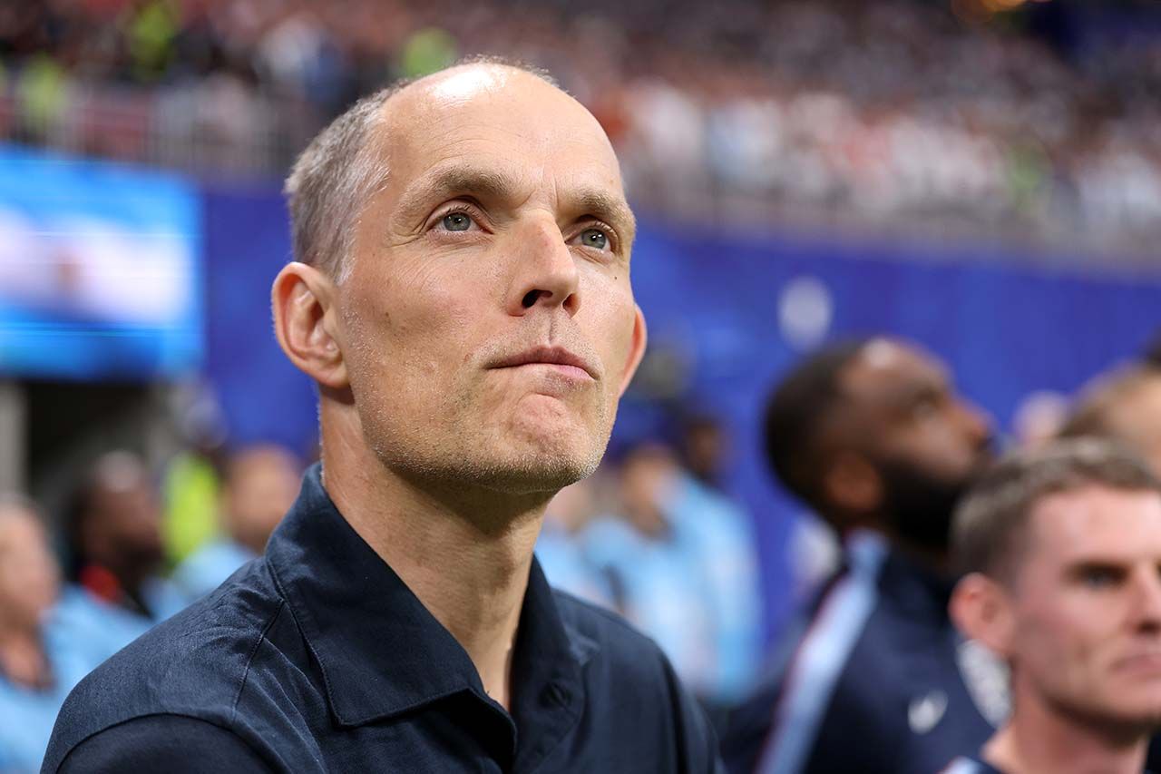Tuchel segue no comando da Inglaterra mesmo após eliminação