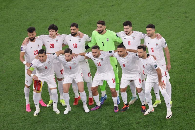 Seleção iraniana. (Foto: Lintao Zhang/Getty Images)