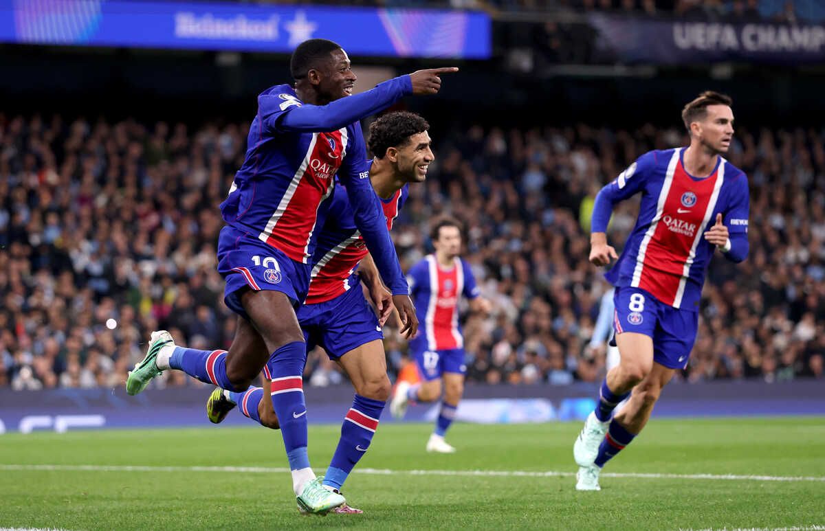PSG vence o City fora de casa em jogo de seis gols PSG vence o City fora de casa em jogo de seis gols