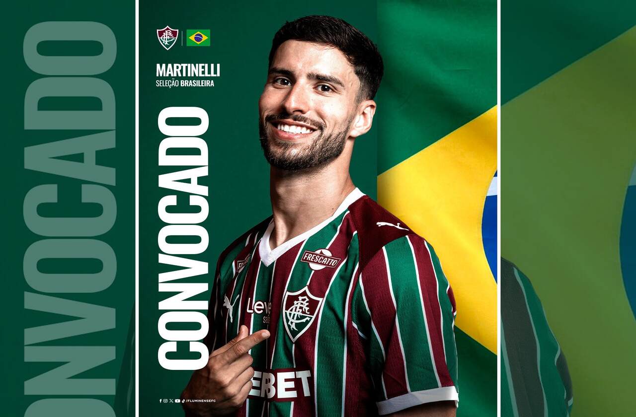 Martinelli, do Fluminense, é convocado para Seleção 