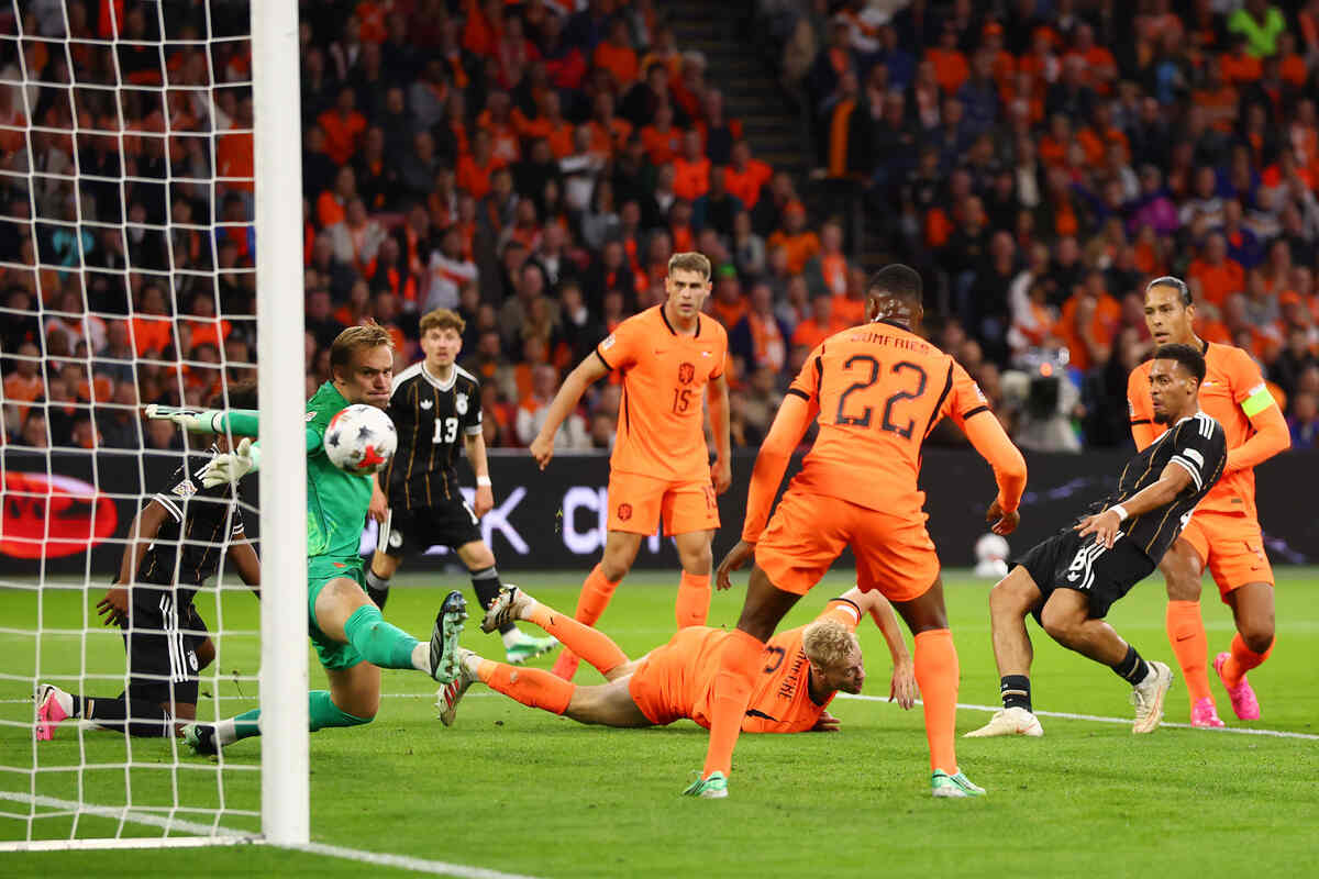 Holanda reage e empata com Alemanha na Liga das Nações Holanda reage e empata com Alemanha na Liga das Nações