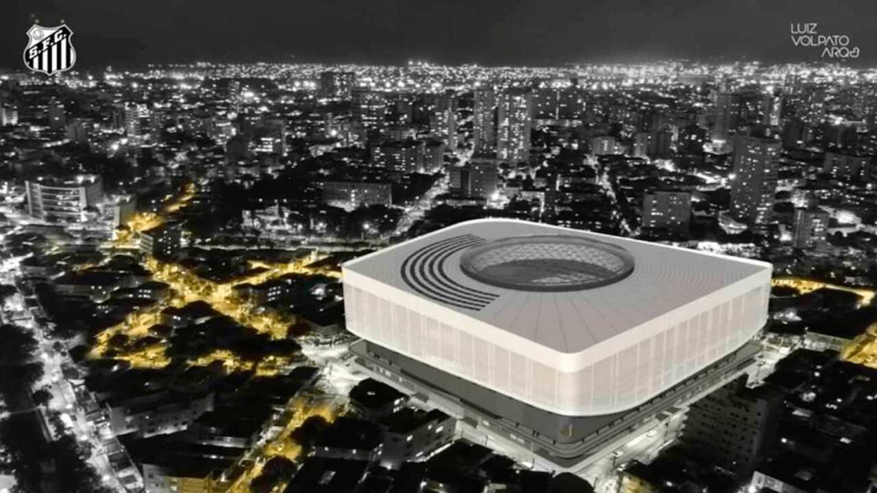 Prefeitura municipal aprova projeto da nova Arena do Santos
