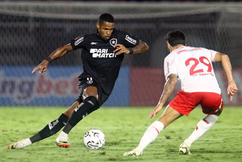 Júnior Santos. (Foto: Vitor Silva/Botafogo)