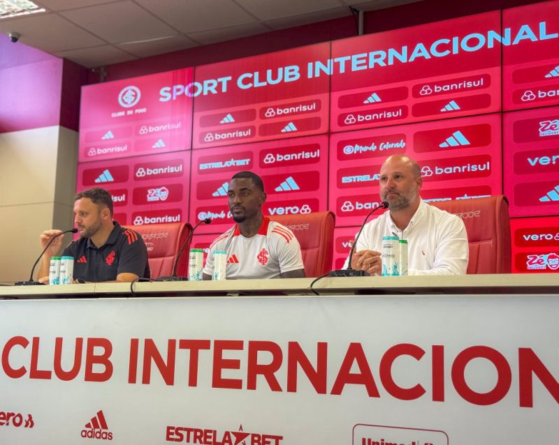 Ramon é apresentado no Inter: “Não pensei duas vezes, queria estar aqui"