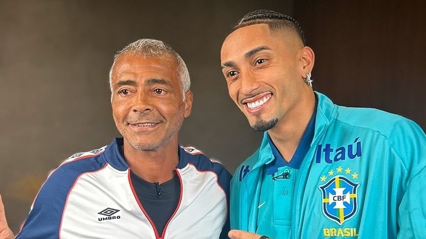 Romário fala sobre repercussão da entrevista de Raphinha: "Quiseram entender por outro lado"