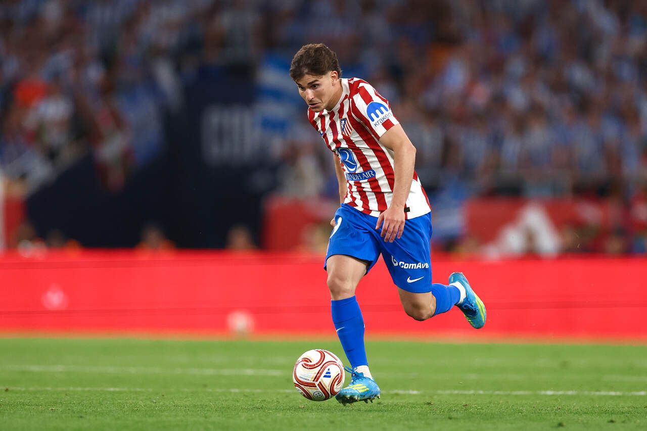 Atlético pode contar com Julián Álvarez para semifinal contra o Arsenal