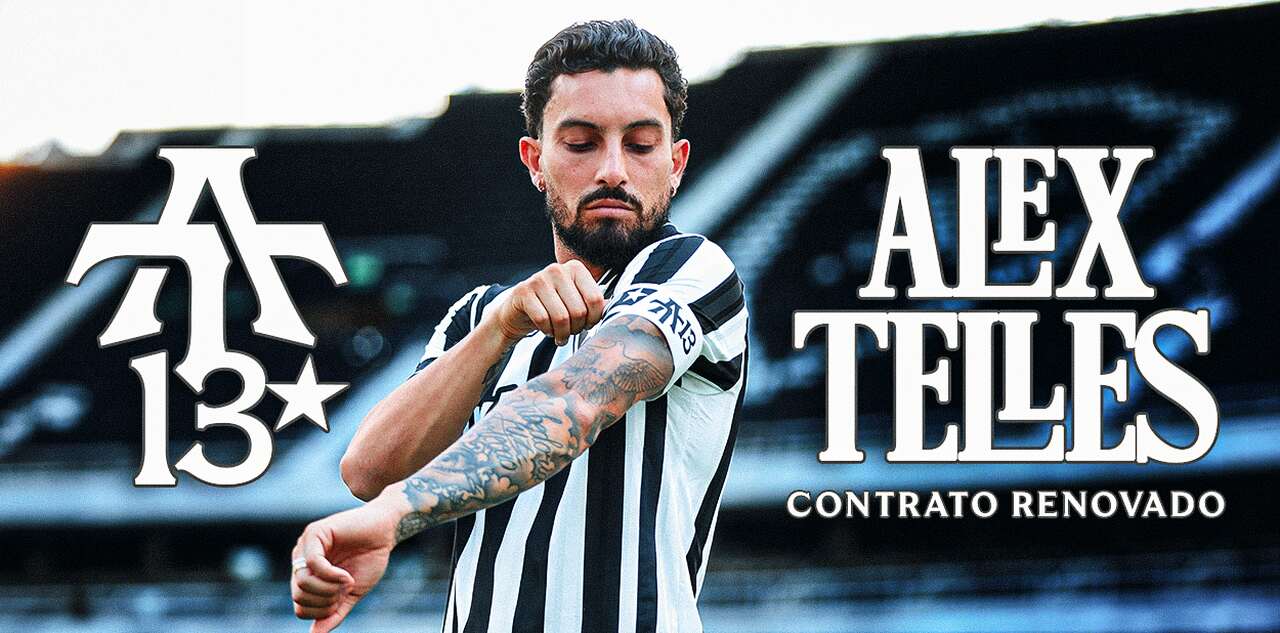 Botafogo anuncia renovação com Alex Telles: "Ídolo" Botafogo anuncia renovação com Alex Telles: "Ídolo"