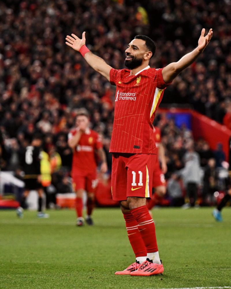 Salah. (Foto: Divulgação/Liverpool)