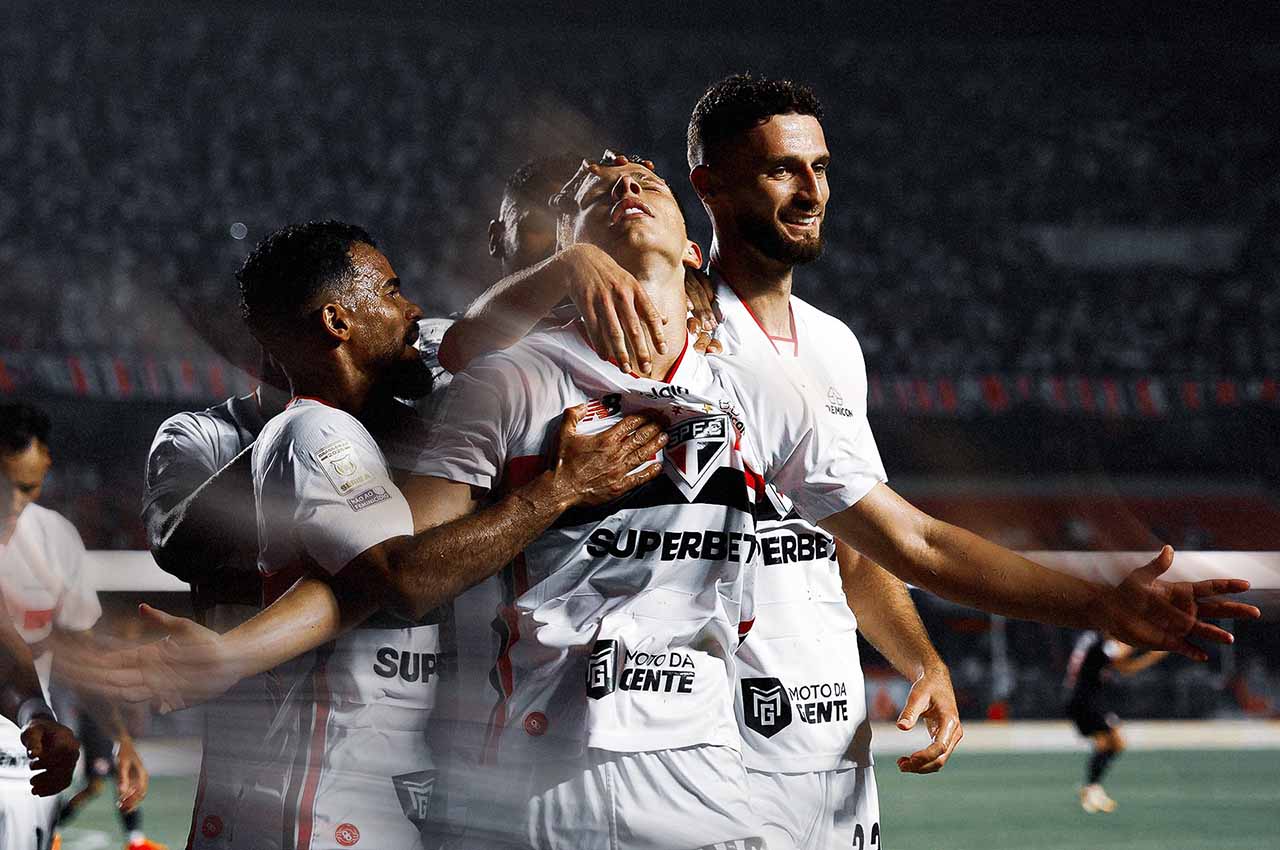 São Paulo bate o Bragantino e encerra jejum no Brasileirão
