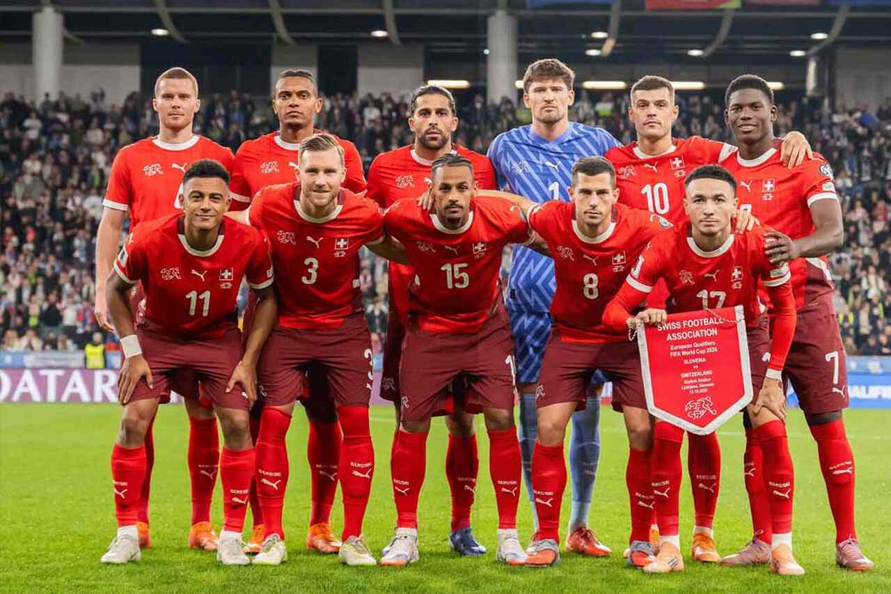 Suíça divulga lista de convocados para a Copa do Mundo 