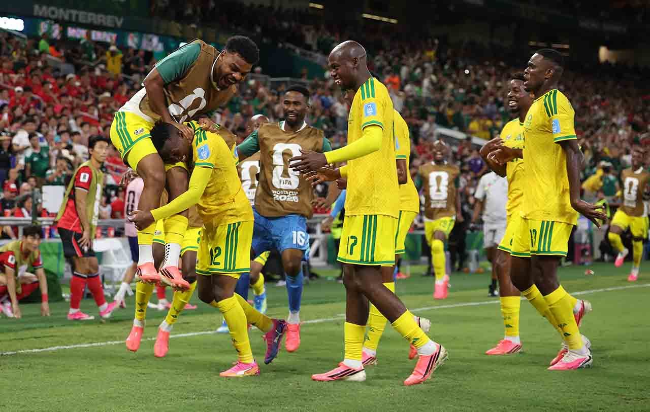 África do Sul se classifica na Copa pela primeira vez