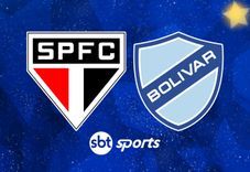 SBT transmite São Paulo x Bolívar nesta terça-feira (11)