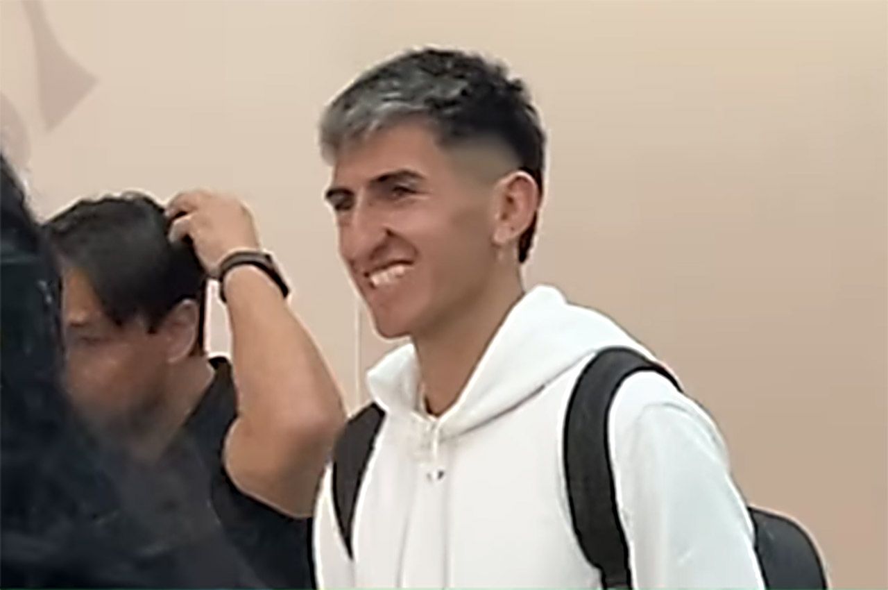 Alan Lescano desembarca no Rio para assinar com o Vasco 