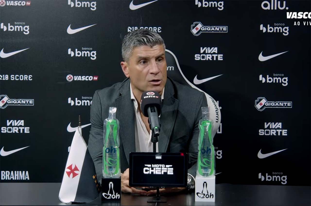Pedro Emanuel vê Vasco competitivo e explica mudanças Pedro Emanuel vê Vasco competitivo e explica mudanças
