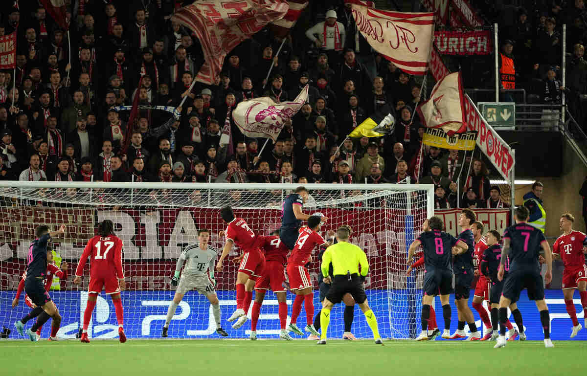 Olisé é expulso, e Bayern tropeça diante do estreante Viking na Champions Olisé é expulso, e Bayern tropeça diante do estreante Viking na Champions