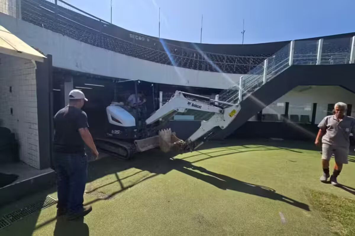 Santos amplia Vila Belmiro com setor para 5 mil torcedores
